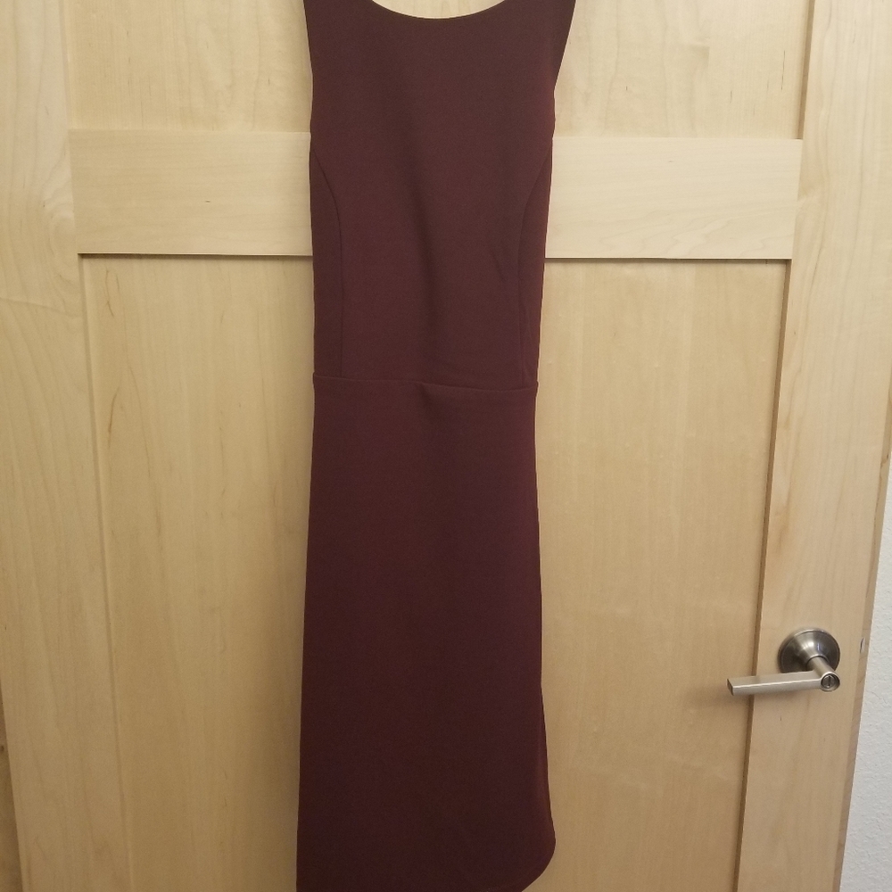 NWT Lulus Burgundy dress size L